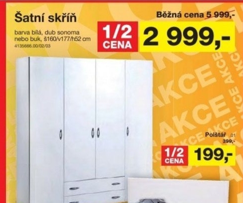 Šatní skříň Base