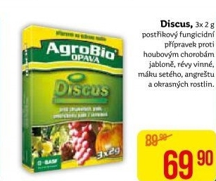 Postřikový fungicidní přípravek Discus AgroBio