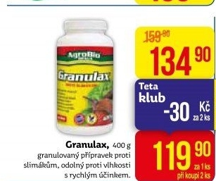 Granulax proti slimákům AgroBio