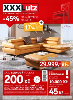 akční leták XXXLutz 10.4.2017-23.4.2017
