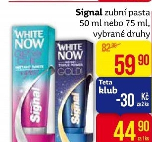 Pasty na zuby Signal