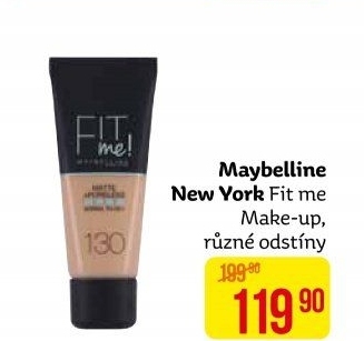 Make up Fit me Matte + Poreless Maybelline