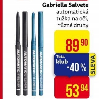 Tužka na oči Automatic Eyeliner Contour Gabriella Salvete