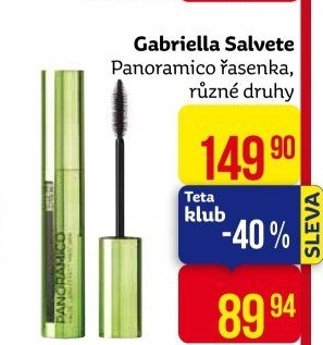 Řasenka Panoramico Gabriella Salvete