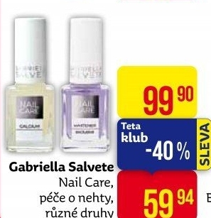 Lak na nehty Nail Care Gabriella Salvete