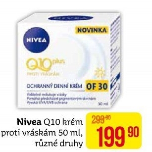Krém pleťový proti vráskám Q10 Plus Nivea