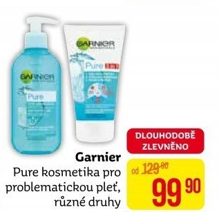 Kosmetika pro problematickou pleť Pure Garnier