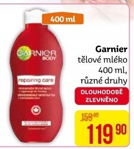 Tělové mléko Garnier