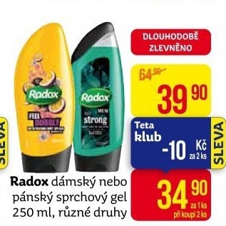 Sprchový gel Radox