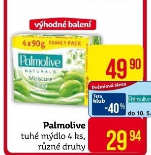 Tuhé mýdlo Palmolive