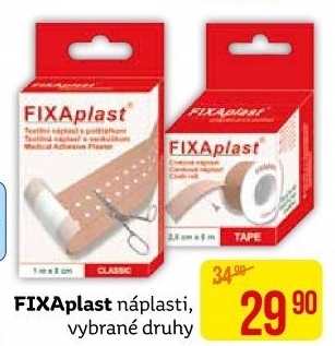 Náplasti Fixaplast