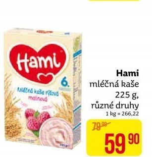 Kaše mléčná Hami