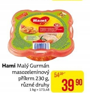 Příkrm Malý gurmán Hami