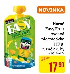 Ovocná kapsička EasyFruit Hamé