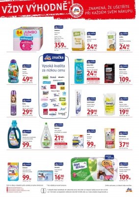 akční leták dm drogerie 12.4.2017-9.5.2017
