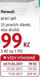 Prací gel Perwoll