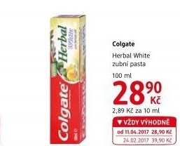 Pasta na zuby Herbal White Colgate