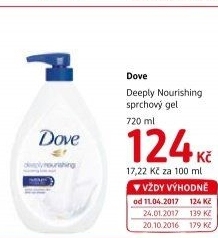 Sprchový gel Dove
