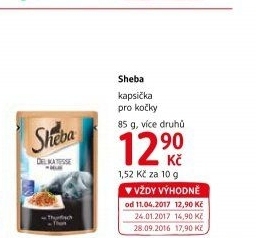 Kapsičky pro kočky Sheba