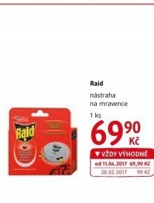 Nástraha na mravence Raid