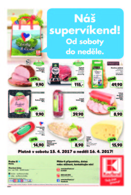akční leták Kaufland 13.4.2017-19.4.2017