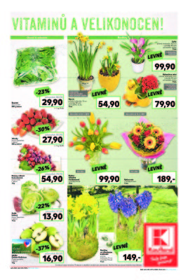 akční leták Kaufland 13.4.2017-19.4.2017