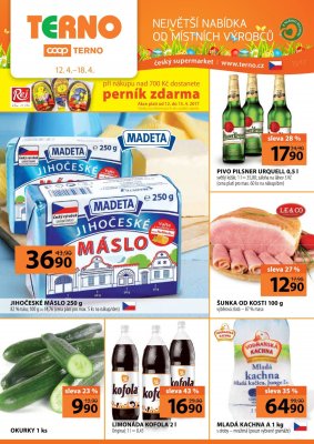 akční leták COOP 12.4.2017-18.4.2017