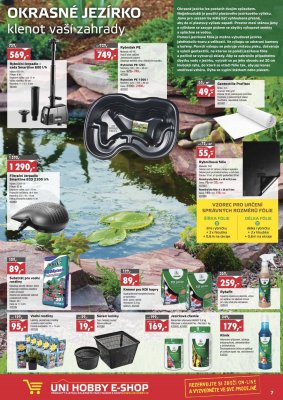 akční leták UNI HOBBY 13.4.2017-26.4.2017