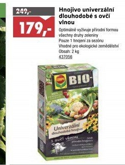 Hnojivo univerzální bio Compo