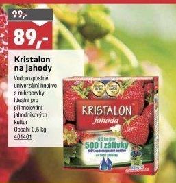 Hnojivo Kristalon na jahody