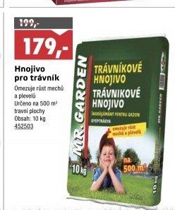 Trávníkové hnojivo Mr. Graden