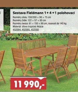 Zahradní set Carmen Fieldmann