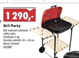 Gril Party Vetroplus