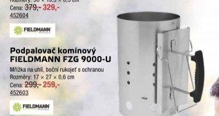 Podpalovač komínový Fieldmann FZG 9000-U
