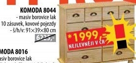 Komoda se zásuvkami 8044