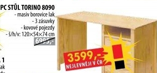Psací stůl TORINO