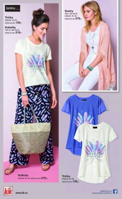 akční leták Kik textil 19.4.2017-26.4.2017