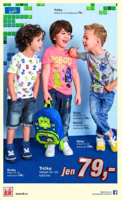 akční leták Kik textil 19.4.2017-26.4.2017