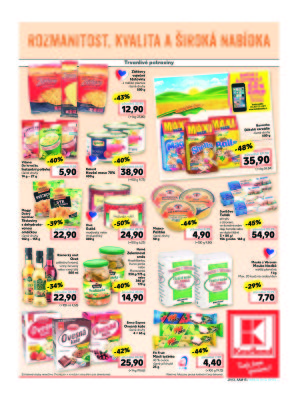 akční leták Kaufland 18.4.2017-26.4.2017