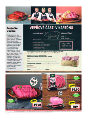 akční leták Kaufland 18.4.2017-26.4.2017