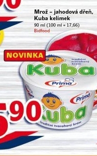 Zmrzlinová dřeň Mrož Prima