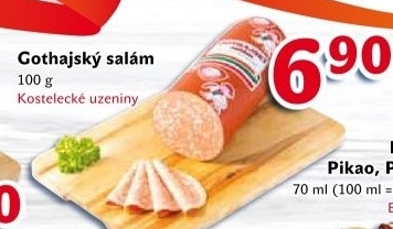 Salám Gothaj Kostelecké uzeniny