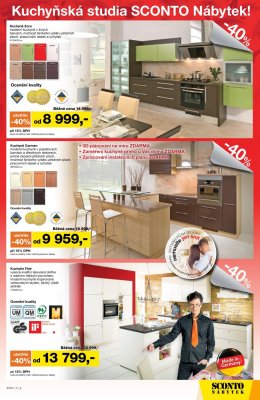 akční leták Sconto nábytek 26.4.2017-16.5.2017