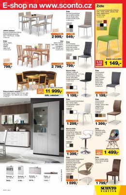 akční leták Sconto nábytek 26.4.2017-16.5.2017