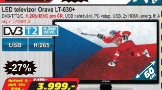 LED televize LT-630 WOrava