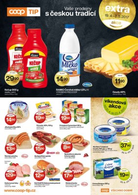 akční leták COOP 19.4.2017-2.5.2017