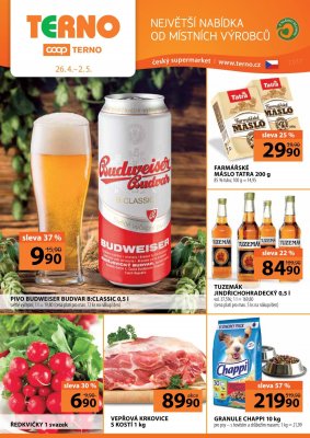 akční leták COOP 26.4.2017-2.5.2017
