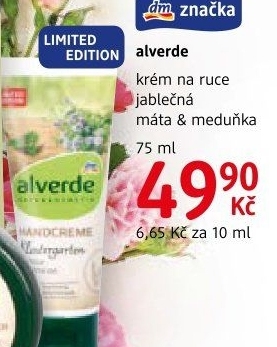 Krém na ruce Alverde
