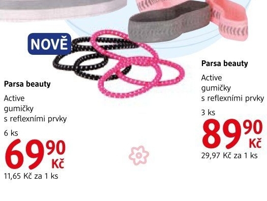 Gumičky do vlasů Parsa beauty