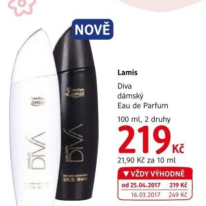 Parfémovaná voda dámská Diva Lamis